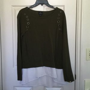 Dark olive Green Sweater